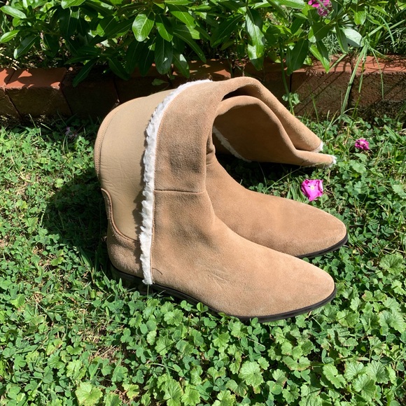 ๐ฆ NWOT GILLI Shearling & Suede Tall Shaft - 7.5 - Picture 6 of 6